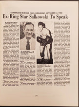 Load image into Gallery viewer, 1986 14th Annual Maryland Boxing Hall of Fame Award Banquet Program Harry Jeffra