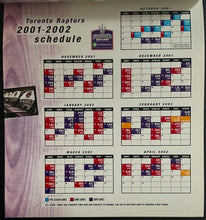 Load image into Gallery viewer, 2001-02 Toronto Raptors NBA Basketball Full Season Ticket Book Proof Tickets