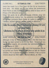 Load image into Gallery viewer, 1995/96 Parkhurst Hockey Glenn Hall + Gump Worsley Dual Signed NHL Hockey Card