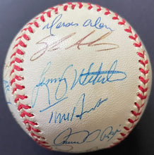 Load image into Gallery viewer, 1995 Montreal Expos Team Autographed Signed x27 Baseball MLB Pedro Martinez VTG