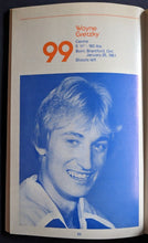 Load image into Gallery viewer, 1979-80 Edmonton Oilers Media Guide NHL Hockey Wayne Gretzky Rookie Season