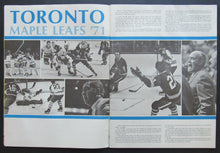 Load image into Gallery viewer, 1970-1971 NHL Toronto Maple Leafs Yearbook Signed By Jack Bennet & Red Sullivan