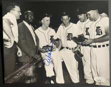 Load image into Gallery viewer, Autographed Al Kaline B&W Photo JSA MLB Baseball Signed Detroit Tigers Vintage