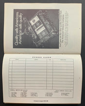 Load image into Gallery viewer, 1968 Boston Bruins vs Chicago Blackhawks NHL Hockey Program Chicago Stadium