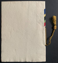 Load image into Gallery viewer, 1932 Los Angeles Summer Olympics Opening Ceremony Dinner Menu Historical VTG