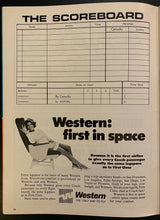 Load image into Gallery viewer, 1971 NHL Hockey Program Vancouver Canucks vs Toronto Maple Leafs Inaugural Year