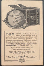 Load image into Gallery viewer, 1920s Baseball How To Play The Infield Pamphlet MLB Vintage MILB Draper-Maynard