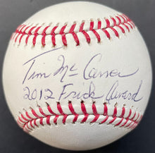 Load image into Gallery viewer, Tim McCarver Autographed MLB Rawlings Baseball Signed JSA Cardinals Phillies