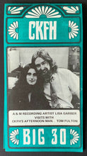 Load image into Gallery viewer, 1971 CKFH Radio Survey Record Chart Toronto Music Rolling Stones Helen Reddy