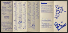 Load image into Gallery viewer, 1979/1980 NHL Schedule Issued by Good Feeling Restaurants Hockey Vintage