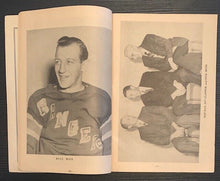 Load image into Gallery viewer, 1949-50 Hockey Album Vintage NHL Photos Maple Leaf Gardens Wrestling Advertising