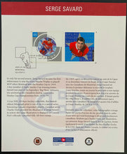 Load image into Gallery viewer, 2003 Canada Post NHL All Stars Lithograph & Stamp Set Signed By Serge Savard