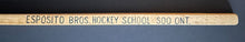 Load image into Gallery viewer, 1970s NHL Esposito Brothers Hockey School 27" Mini Stick Soo Ontario Phil Tony