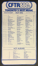 Load image into Gallery viewer, 1986 CFTR 680 Radio Survey Record Chart Toronto Music Paul Simon Madonna
