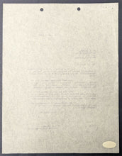 Load image into Gallery viewer, 1968 Punch Imlach Autographed Signed Letter Toronto Maple Leafs NHL Hockey VTG