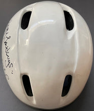 Load image into Gallery viewer, Evel Knievel Signed + Inscripted Bicycle Helmet JSA COA Celebrity Autographed