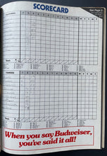 Load image into Gallery viewer, 1979 Thurman Munson Final Game New York Yankees Stadium Program + Parking Ticket