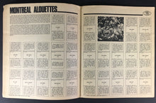 Load image into Gallery viewer, 1971 CFL Football Picture Album 9 Teams Eskimos Argos Tiger Cats Alouettes ++