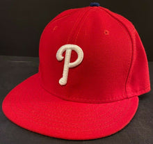 Load image into Gallery viewer, Philadelphia Phillies On-Field MLB Baseball Cap Hat New Era 59Fifty Sz 7-5/8 New