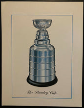 Load image into Gallery viewer, Rare 1970s Full Set 12 Sports Championship Trophy Prints Stanley Cup, Lombardi