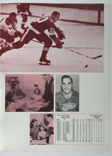 Load image into Gallery viewer, 1968-1969 NHL Detroit Red Wings Yearbook - Gordie Howie On Cover (1928-2016)