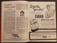 Load image into Gallery viewer, 1955 Maple Leaf Gardens Program Montreal Canadiens vs Toronto NHL Hockey Lumley