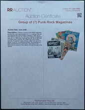 Load image into Gallery viewer, May 1980 Issue Trouser Press Magazine Ramones Punk Rock Band Cover Story