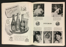 Load image into Gallery viewer, 1957 World Series Program Yankee Stadium NY Yankees vs Milwaukee Braves MLB Vtg