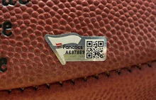 Load image into Gallery viewer, Joe Theismann + Riggins Autographed Super Bowl Duke Wilson NFL Football Fanatics