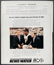 Load image into Gallery viewer, 1970 Pittsburgh Pirates Roberto Clemente Night Program MLB Baseball Vintage