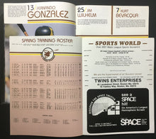 Load image into Gallery viewer, 1979 San Diego Padres Official MLB Baseball Yearbook Vintage Dave Winfield