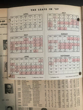 Load image into Gallery viewer, 1957 Toronto Maple Leaf Baseball Home Opener Program International League VTG