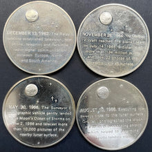Load image into Gallery viewer, America In Space First Edition Franklin Mint Issued 24 Coin Sterling Silver Set