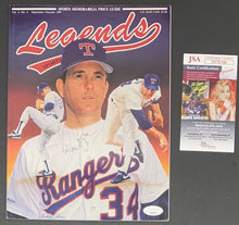 Load image into Gallery viewer, Nolan Ryan Autographed Legends MLB Sports Price Guide Texas Rangers Signed JSA