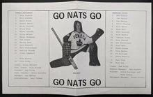 Load image into Gallery viewer, 1975-77 Wayne Gretzky Seneca Nationals Jr. B Program vs. Bramalea Blues VTG