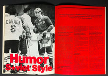 Load image into Gallery viewer, 1975 Game Of The Century Hockey Program Montreal Canadiens V Russia Red Army