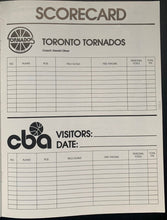Load image into Gallery viewer, 1984 Continental Basketball Association Program Toronto Tornados v Bombardiers