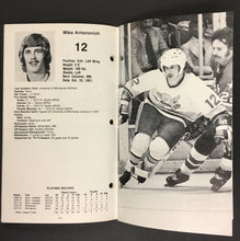 Load image into Gallery viewer, 1974 Minnesota Fighting Saints WHA Media Guide Vtg Hockey Yearbook Walton Cover