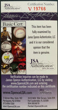 Load image into Gallery viewer, Red Sullivan Autographed Index Card JSA Authenticated NHL Hockey Vintage