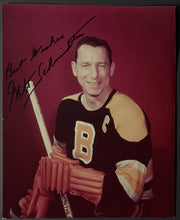 Load image into Gallery viewer, NHL Hockey Boston Bruins HOFer Milt Schmidt Signed Photo Autographed