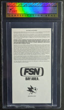 Load image into Gallery viewer, 2007 San Jose Sharks Jeremy Roenick 500th Goal Game Ticket Graded+Slabbed iCert