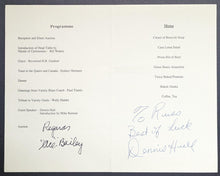 Load image into Gallery viewer, Autographed Signed 1928 Olympics Hockey Gold Medal 60th Anniversary Program LOA