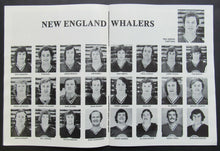 Load image into Gallery viewer, 1974 Boston Garden Final Game WHA Program New England Whalers - Houston Aeros