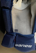 Load image into Gallery viewer, 2020 Nikita Kucherov Game Worn Bauer Hockey Gloves Photo Matched Tampa Bay NHL