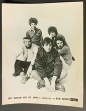 Load image into Gallery viewer, 1968 Eric Burden And The Animals Early Vintage Studio Photo Rock Legends