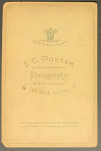 Load image into Gallery viewer, Antique Cabinet Photo Nellie Ruth + Ethel Kate Hamlin Born 1879 Tennis Players