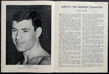 Load image into Gallery viewer, Emile Griffith Welterweight Championship Boxing Program Brian Curvis Empire Pool