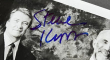 Load image into Gallery viewer, 1963 60 Minutes TV Stars Mike Wallace Ed Bradley Steve Croft Signed Photo JSA