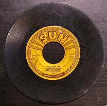 Load image into Gallery viewer, 1955 7" Sun Record Jerry Lee Lewis High School Confidential + Fools Like Me Vtg