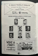 Load image into Gallery viewer, 1983 Oshawa Civic Auditorium Charity Game Program Bobby Orr Signed Lineup Page